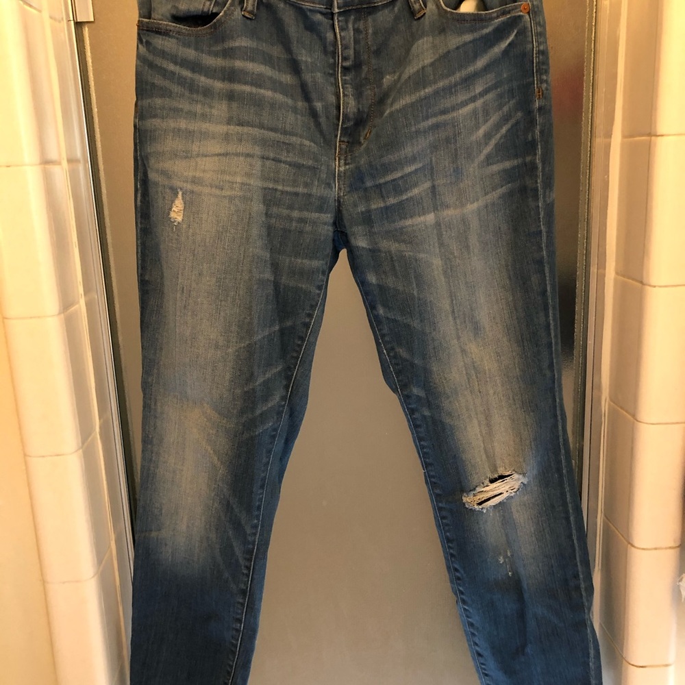Madewell 9 High Rise Skinny Jeans